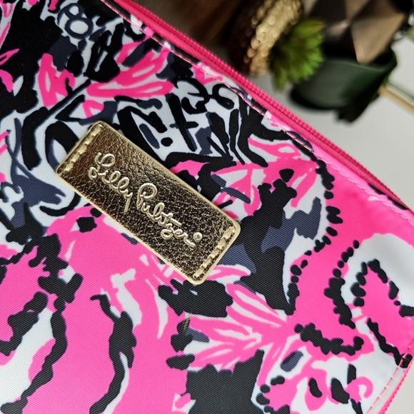 NWOT Lilly Pulitzer Printed Collapsible Getaway Packable Tote Beach Bag, Rare - Picture 4 of 16